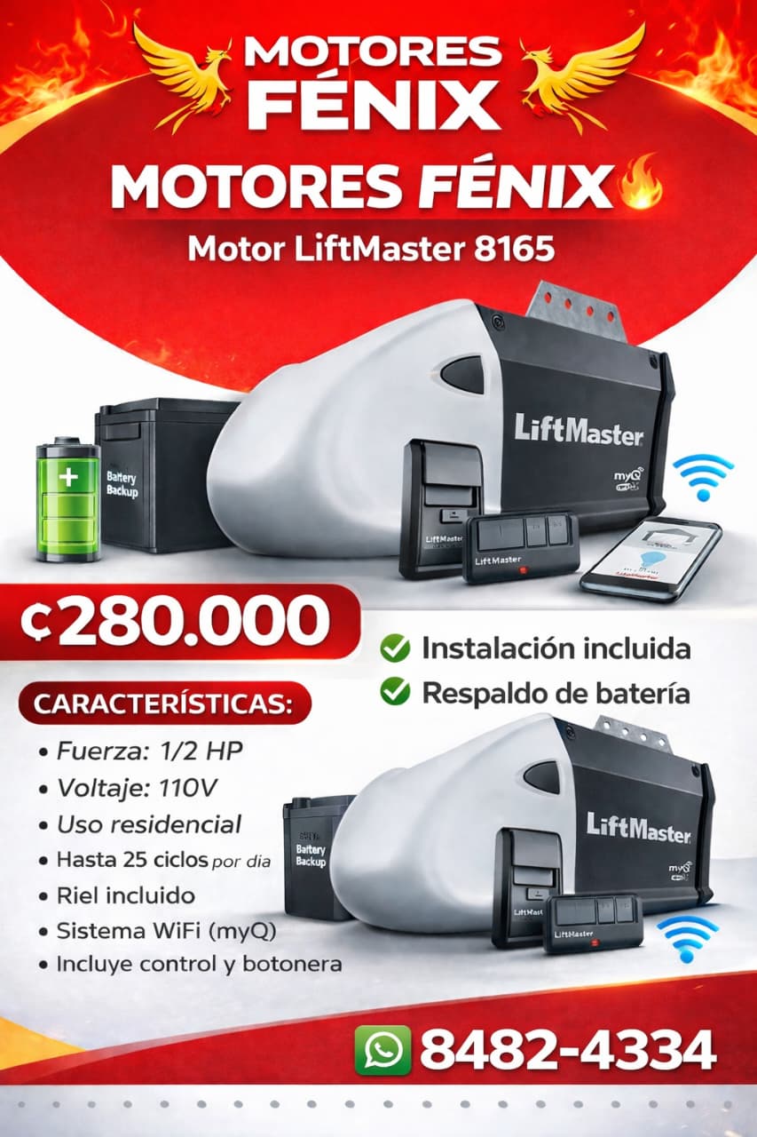 Oferta Motores y Portones Fenix 1