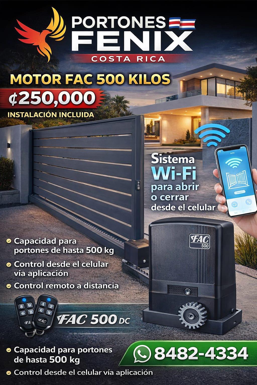Oferta Motores y Portones Fenix 3